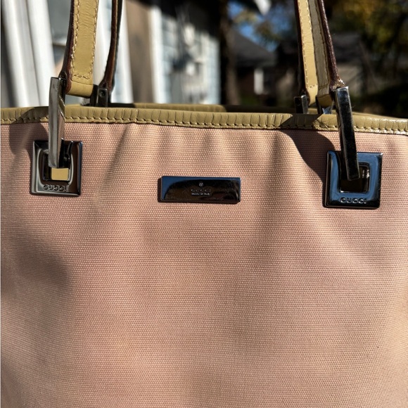 Gucci Pink Canvas Top Handle Bag 
COA included - Picture 12 of 14